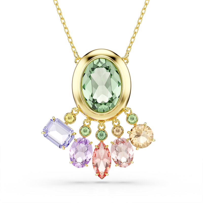 Swarovski Gema Gold Plated Necklace 5741587-zoom-