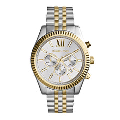 Michael Kors Lexington Silver Watch MK8344