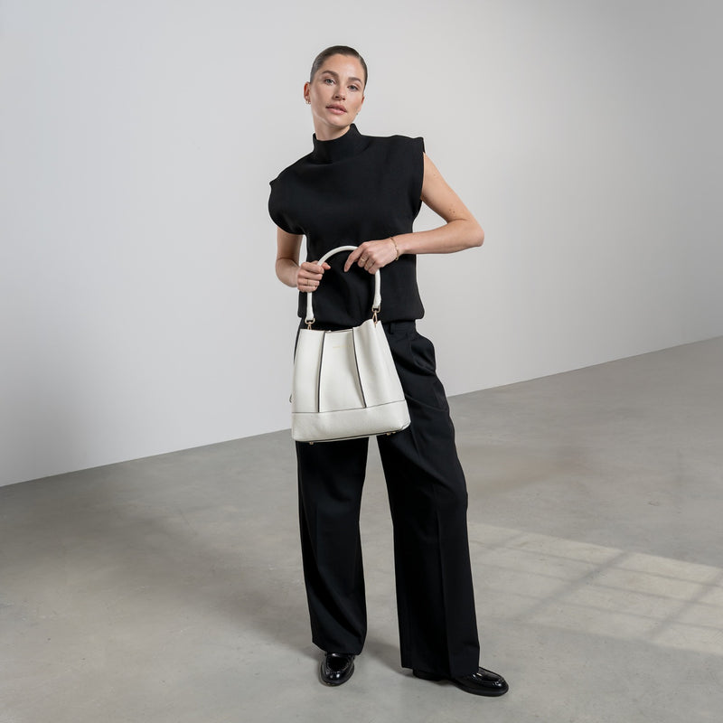 Isabel Bernard Femme Forte Sac à Bandoulière Beige IB25074-070-zoom-