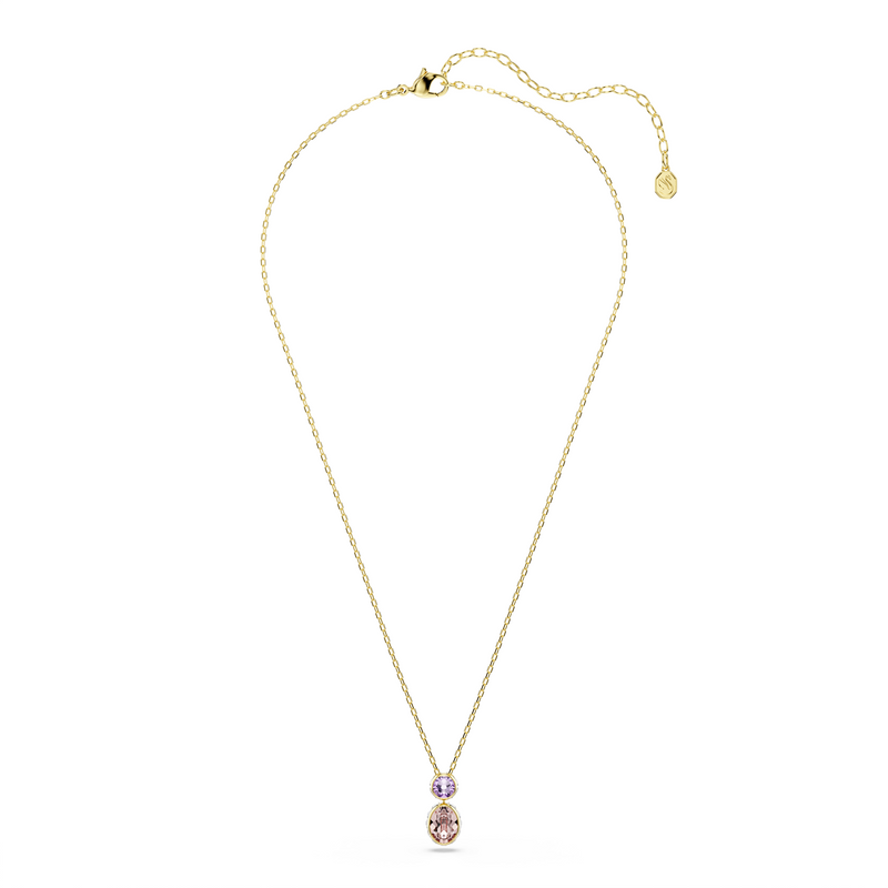 Swarovski Chroma Gold Plated Necklace 5741586-zoom-