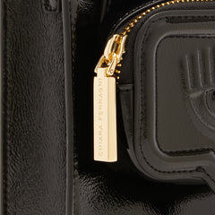 Chiara Ferragni Eyelike Black Crossbody Bag 75SB4BF2-ZS954-899