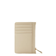 Isabel Bernard Honoré Aveline crème Leather Card Holder made of Calfskin IB27021