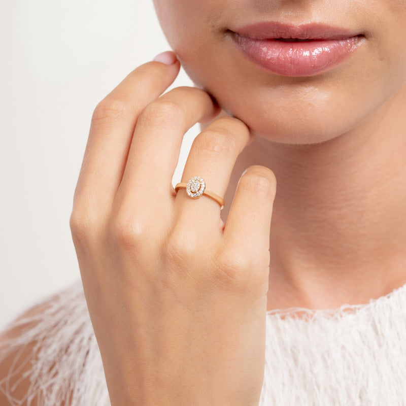 Isabel Bernard Le Marais Anne Bague en Or 14 Carats avec Pierre de Zirconium IB330115-48-zoom-