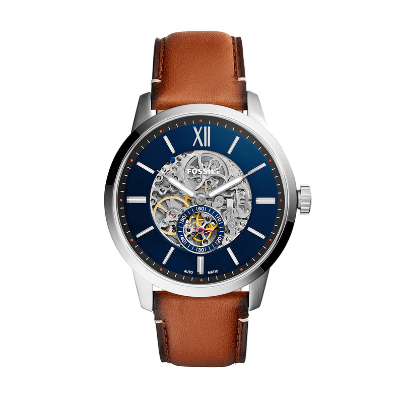 Fossil Townsman Hommes Montre Automatique Marron ME3154-zoom-