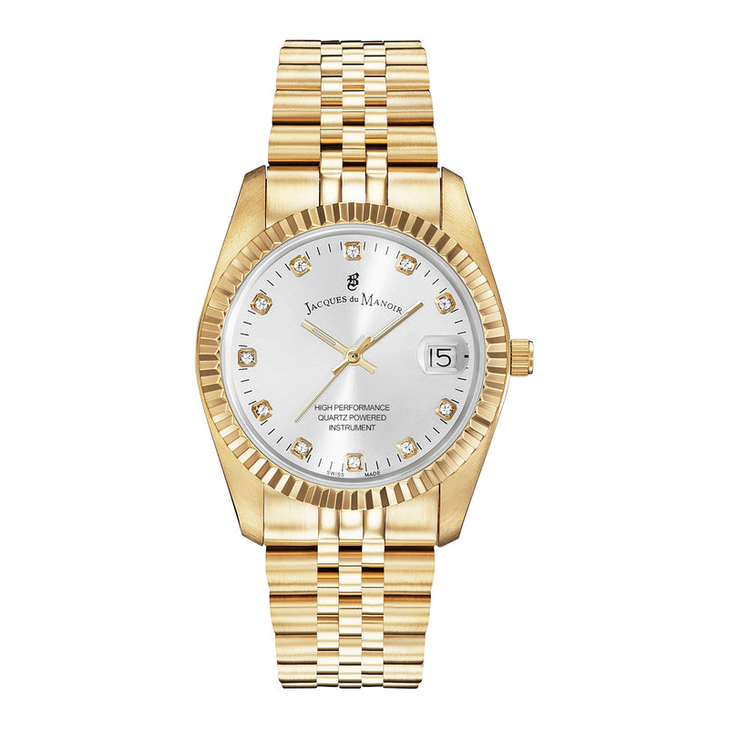 Jacques du Manoir Inspiration Femmes Montre Or NRO.11-zoom-