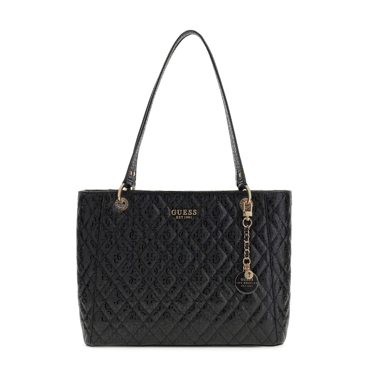 Guess Isemay Noel Black Tote Bag HWGG96-28250-BLA