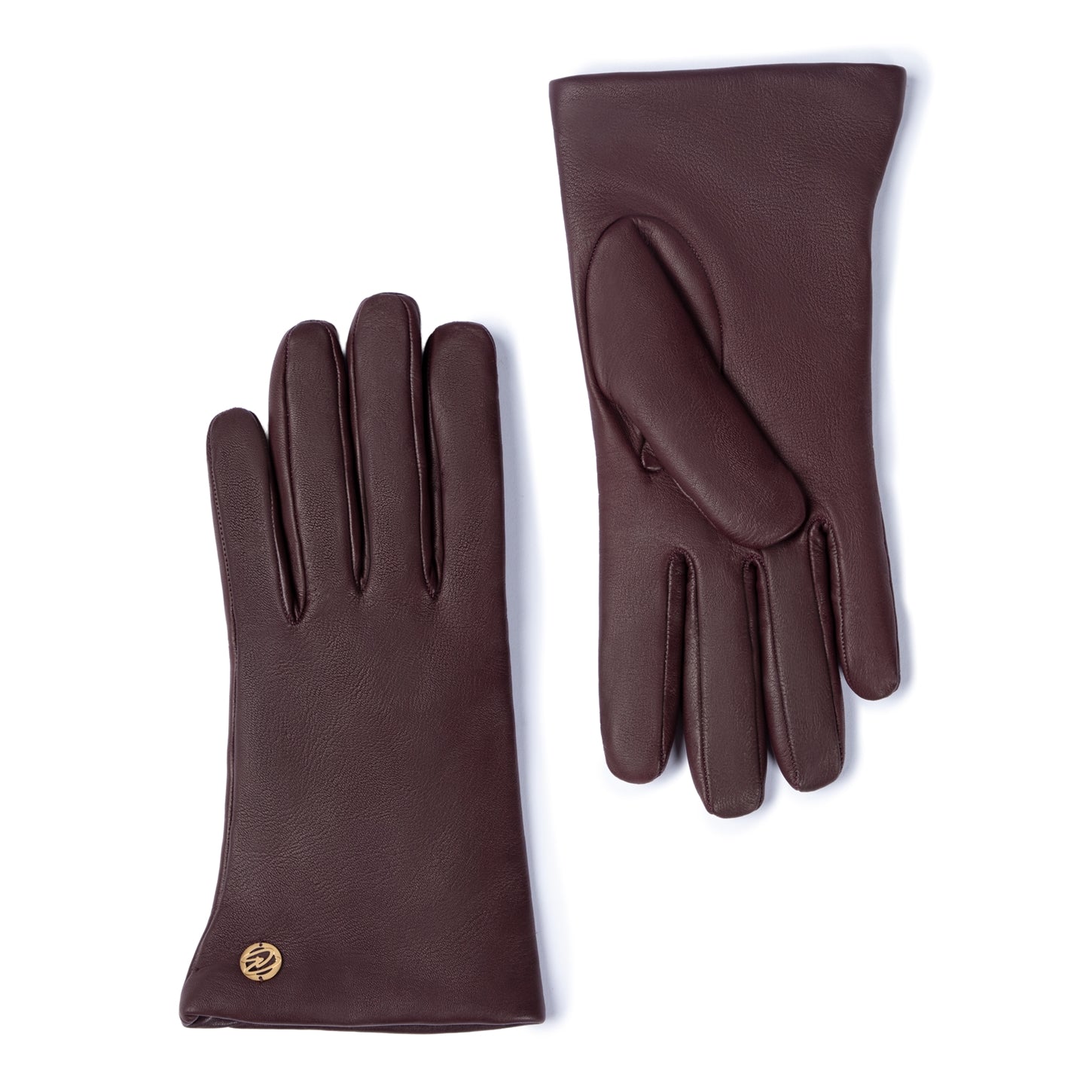 Isabel Bernard Honoré Eleanor dark brown goatskin leather gloves IB67000-331-8