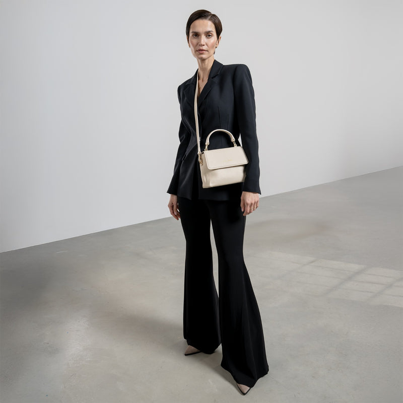 Isabel Bernard Femme Forte Sac à Main Beige IB21027-zoom-