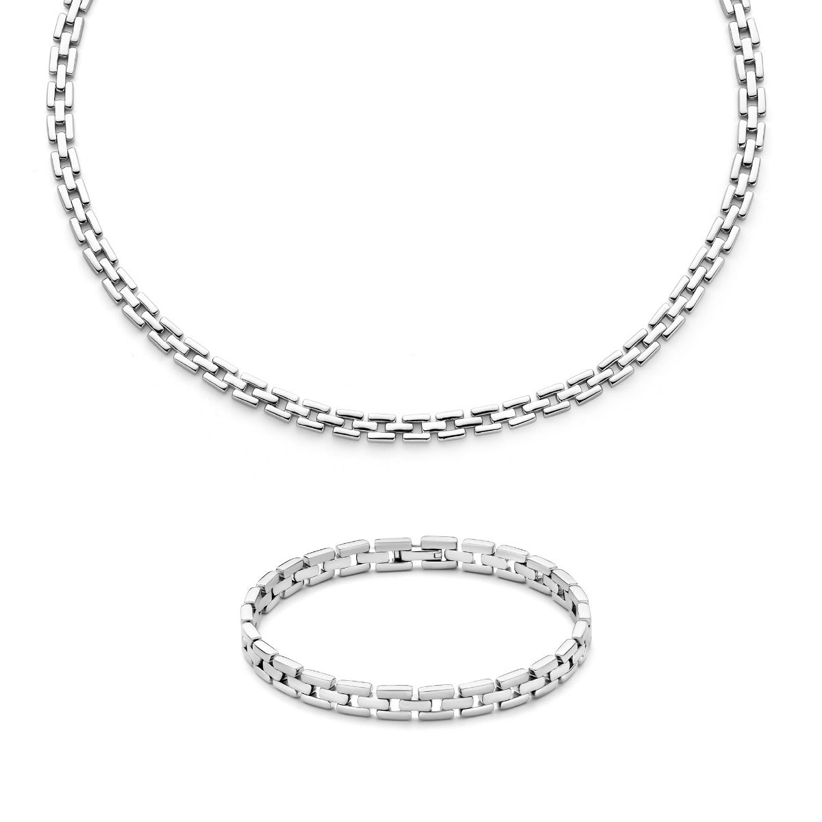 Parte Di Me Sorprendimi 925 Sterling Silver Necklace and Bracelet Giftset PDM90077
