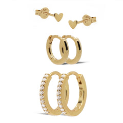 Karma 925 Sterling Silver Amara Earparty EPV48GP