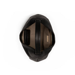 Isabel Bernard Honoré Grace mini black calfskin leather handbag IB21132-001