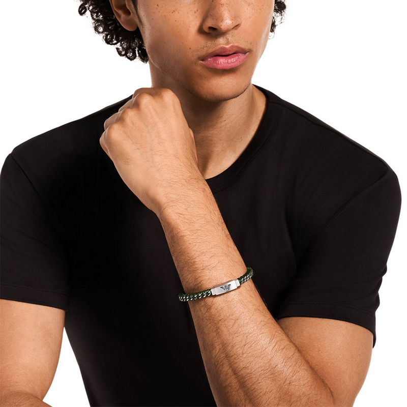 Emporio Armani Stainless Steel Men's Bracelet EGS3320040-zoom-