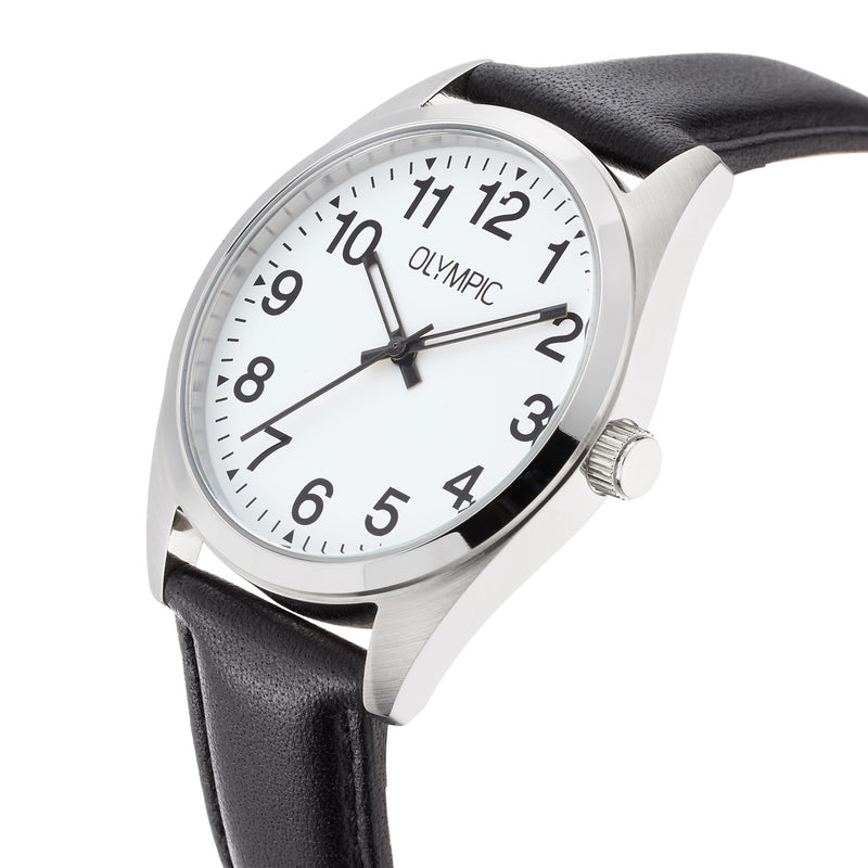 Olympic Marcel Silver Men's Watch OL89HSL061-zoom-