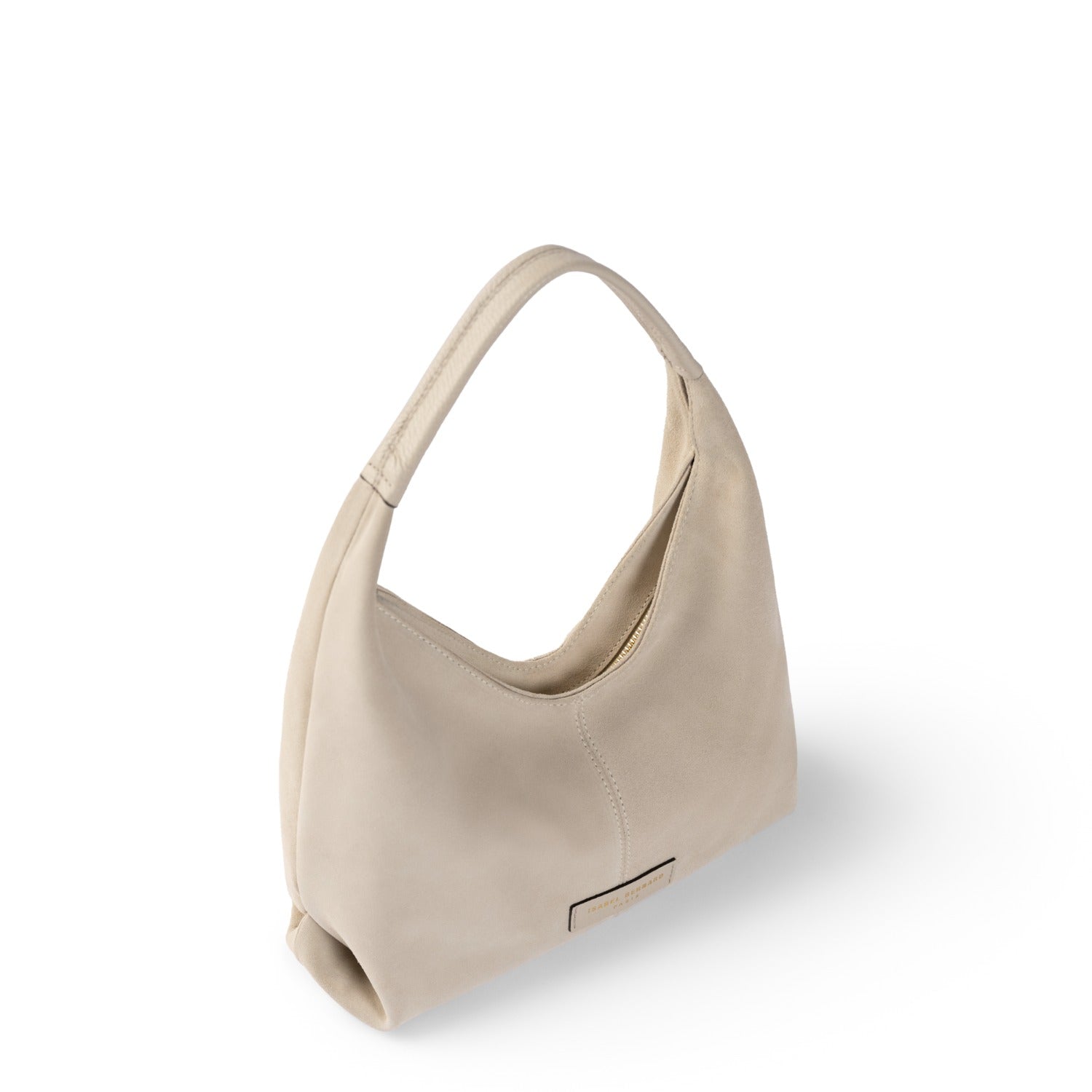Isabel Bernard Honoré Grace mini cream suede handbag IB21132-170