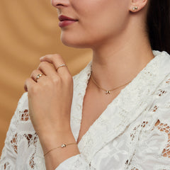 Beloro Jewels Monte Napoleone Stella 9 carat gold Ring BO330003-56