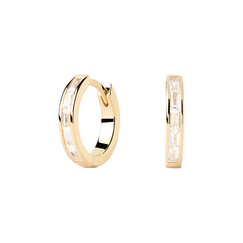 P D Paola The New Essentials Boucles d'oreilles Plaqué or 18 carats AR01-960-U-zoom-