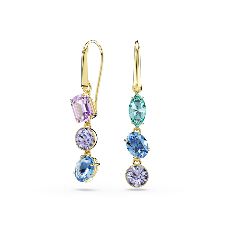 Swarovski Gema Gold Plated Earrings 5747917-zoom-