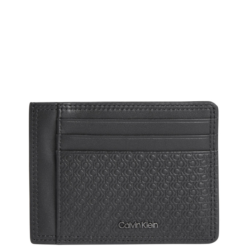 Calvin Klein Minimalism Hommes Porte-carte Noir K50K51090601O-zoom-