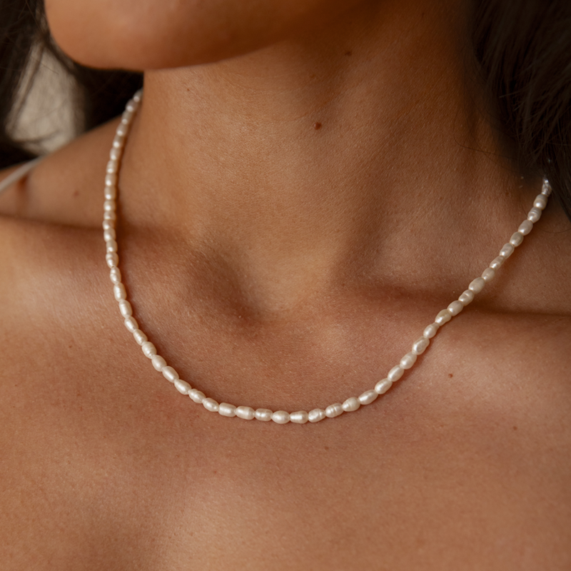 Mockberg Pearl Necklace MB1621-zoom-