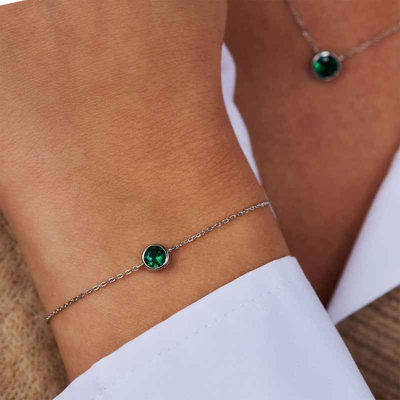 Violet Hamden Venus Bracelet en Argent 925 Sterling avec Pierre de Naissance VH320009-JUL-zoom-