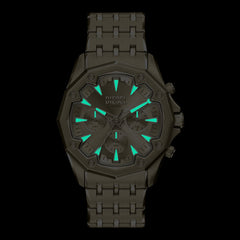 Diesel Stinger Round Gold Dial Watch DZ4707