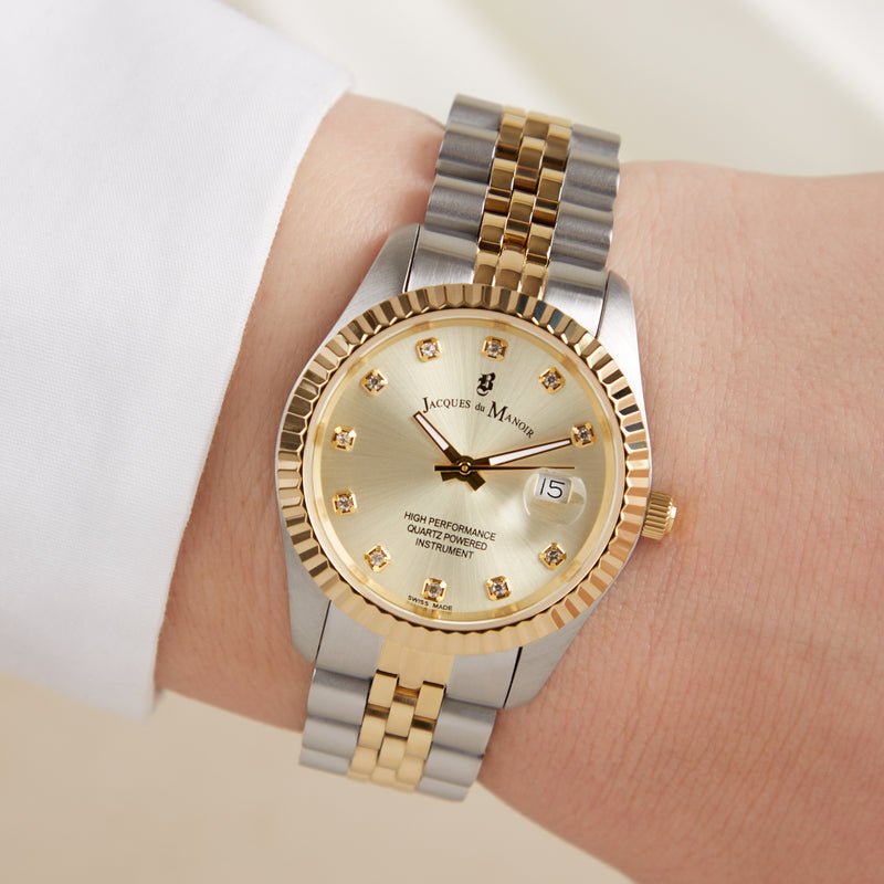 Jacques du Manoir Inspiration Femmes Montre Or JWL01201-zoom-