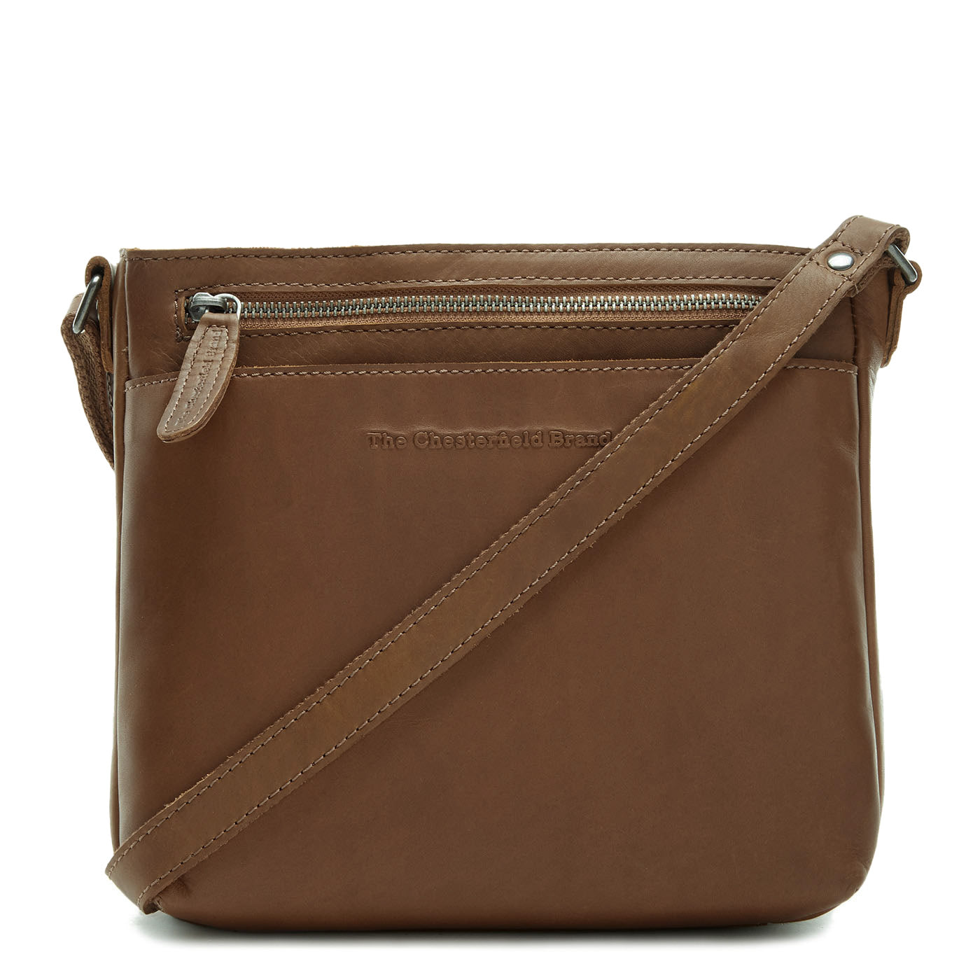 The Chesterfield Brand Mumbai Cognac Shoulder Bag C48.117231