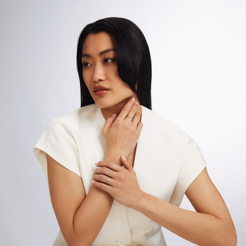 Isabel Bernard Rivoli Bague Or 14 carats IB330050-50-zoom-