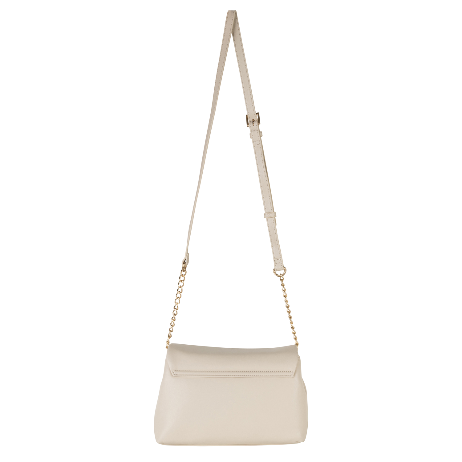 Valentino Bags Stella Ecru Shoulder Bag VBS9AK09ECRU