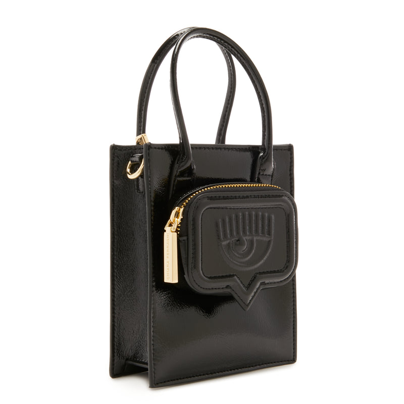 Chiara Ferragni Eyelike Sac Besace Noir 75SB4BF2-ZS954-899-zoom-