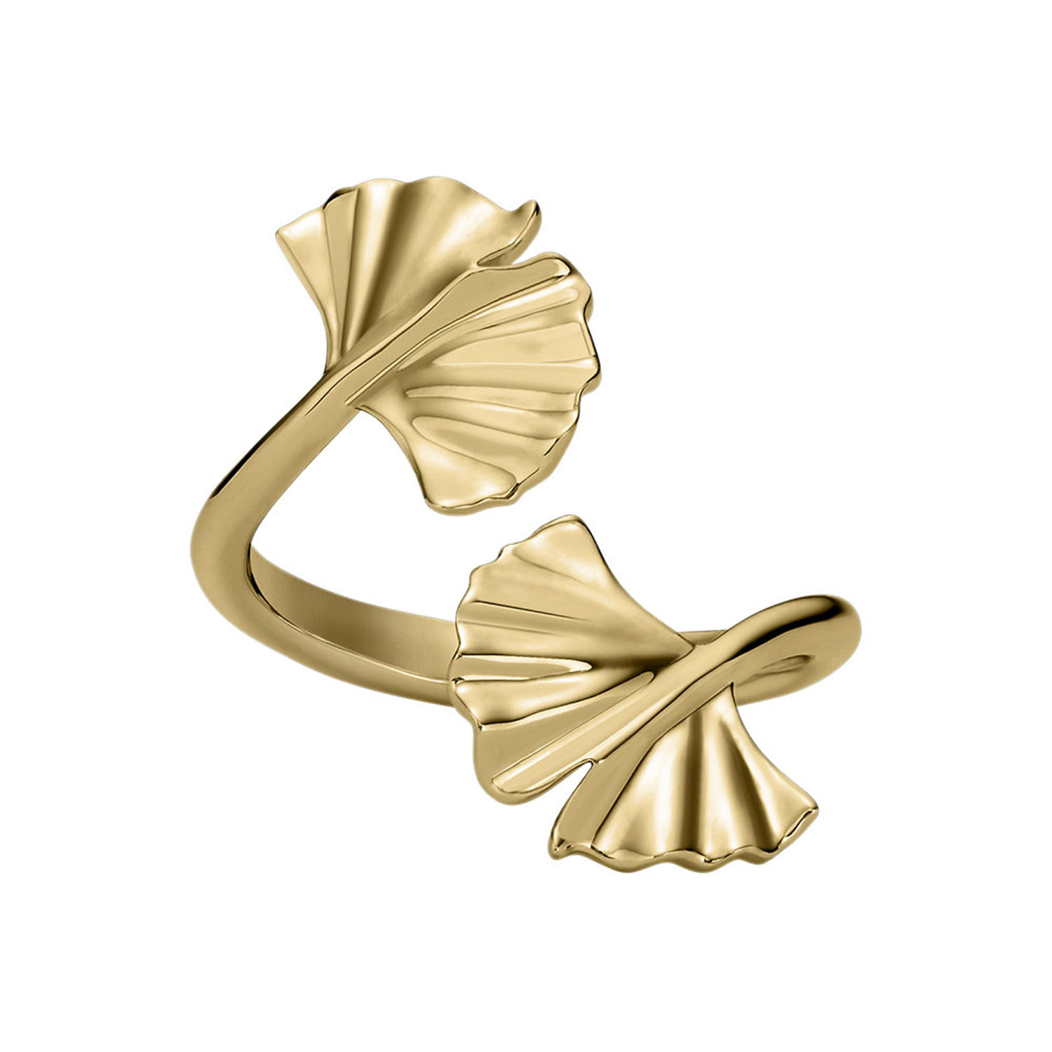 Emporio Armani Gold Coloured Copper Ring EGS32607108