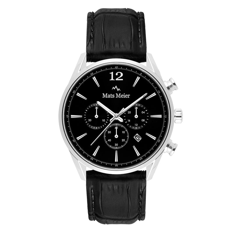 Mats Meier Grand Cornier Hommes Montre Noir MM00106-zoom-