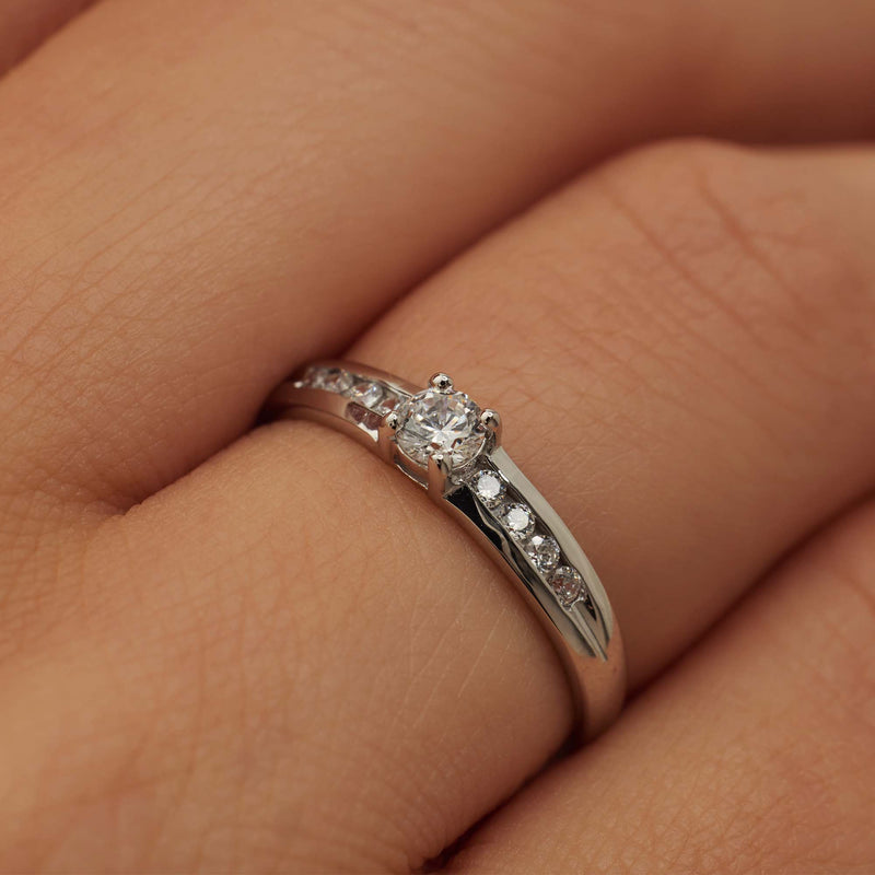 Isabel Bernard Saint Germain Bague Or blanc 14 carats IB330073-50-zoom-