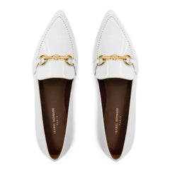 Isabel Bernard Vendôme Margaux Witte Lakleren Loafers IB51010-00-41