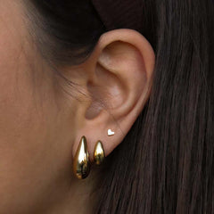 Karma 925 Sterling Silver Drop It Earparty EPV43GP