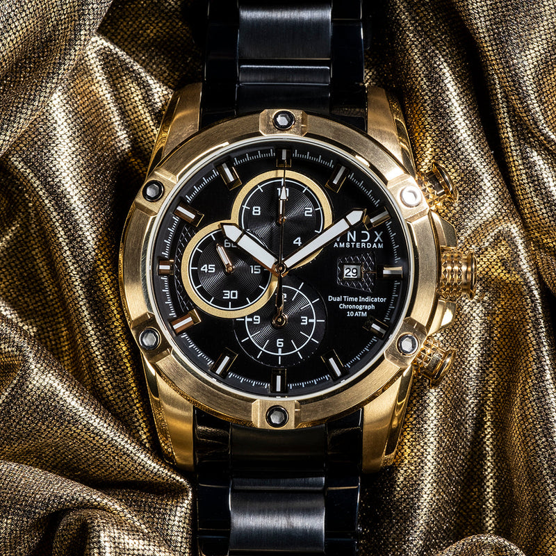 VNDX Young Rebel Big Boy Staal Men's Watch 2003-MD33047-B1-zoom-