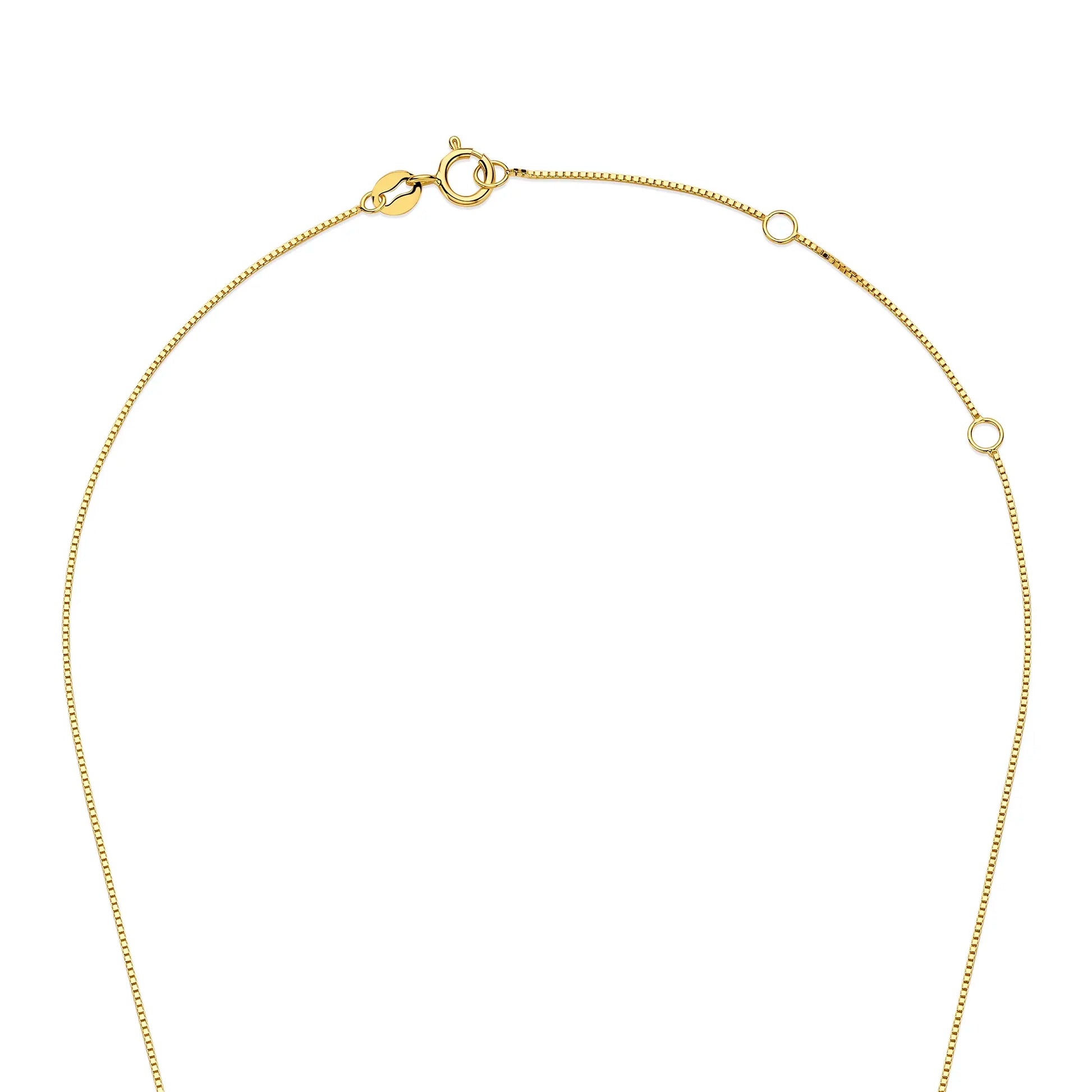 Isabel Bernard Étoiles d’Or Libra 14 Carat Gold Venetian Necklace With Horoscope IB340184