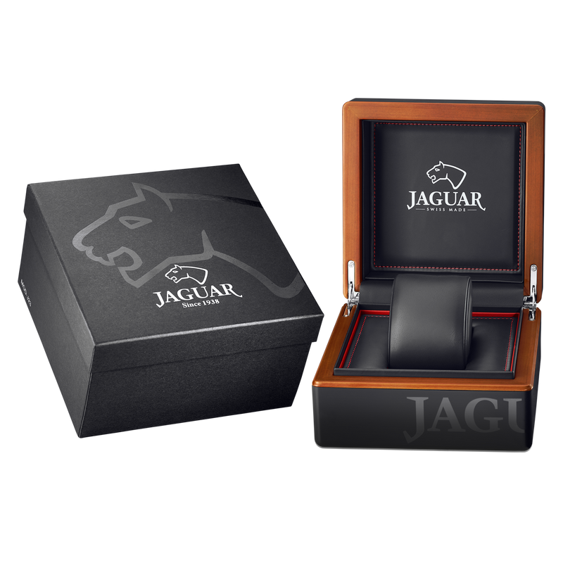 Jaguar Executive Hommes Montre Or J863-C-zoom-