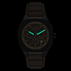 Armani Exchange Sync Round Brown Dial Watch AX4293