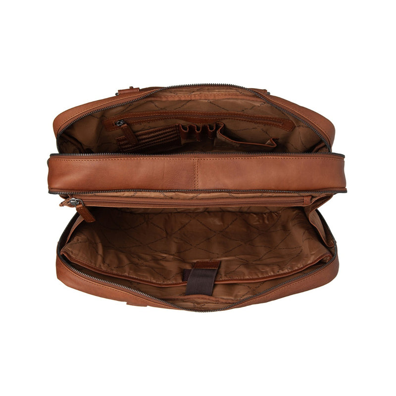 The Chesterfield Brand Boston Unisexe Sac Ordinateur Cognac C40.108631-zoom-