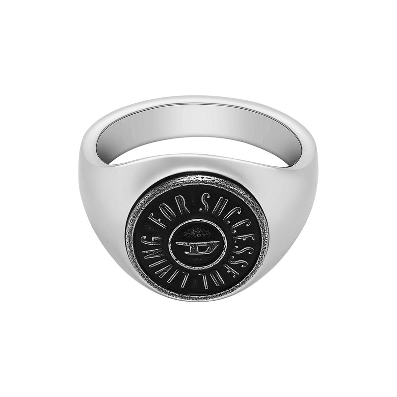 Diesel Signet Hommes Bague Argent DX1463040-8-zoom-