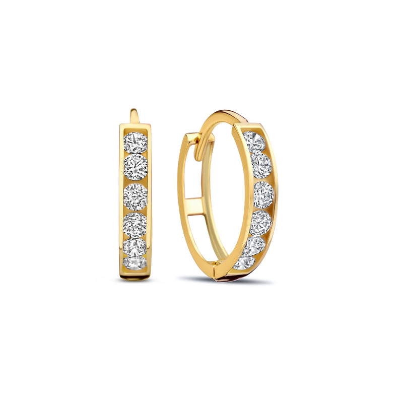 Beloro Jewels Monte Napoleone  Creoles Or 9 carats BO360067-zoom-