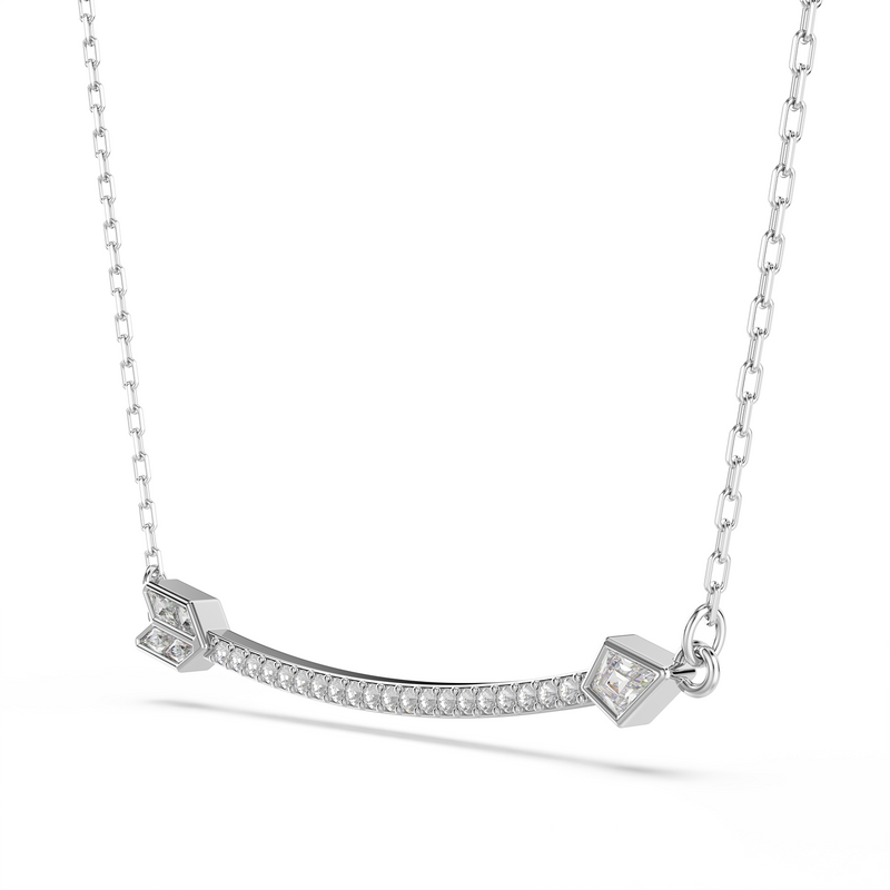 Swarovski Idyllia Silver Necklace 5737293-zoom-