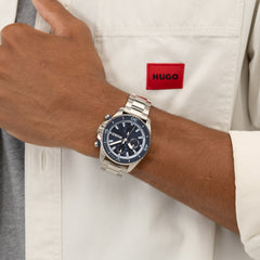 Hugo Boss #DIVE Silver Men's Watch HU1530429