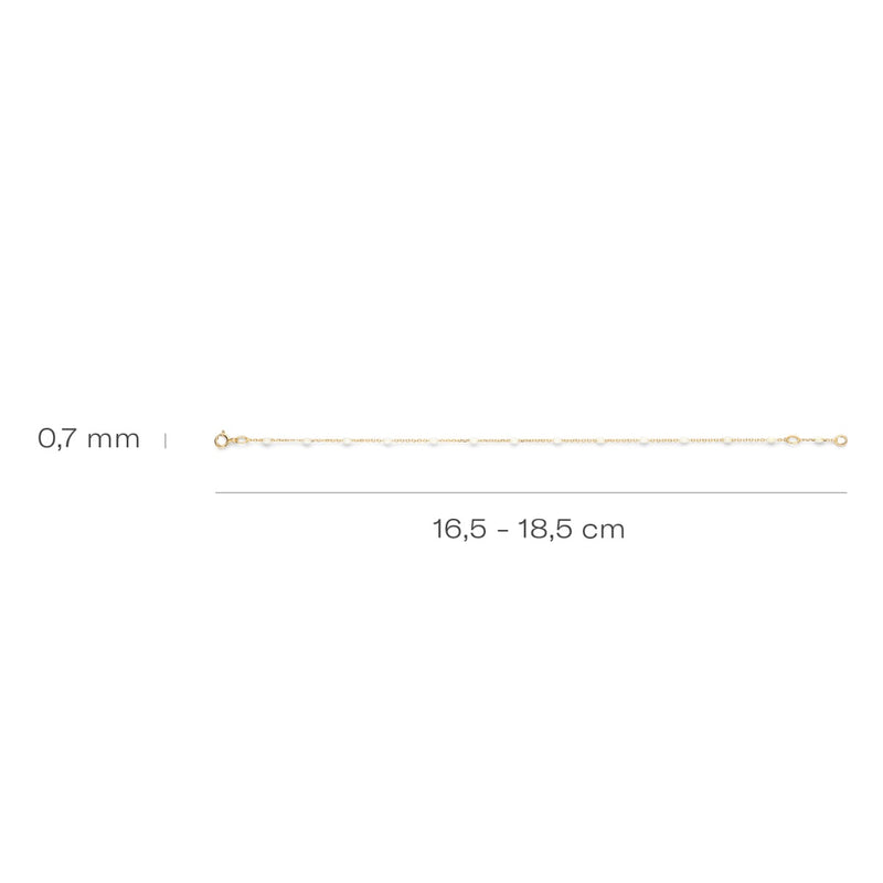 Blush Bracelet Or 14 carats 2226YRM-zoom-