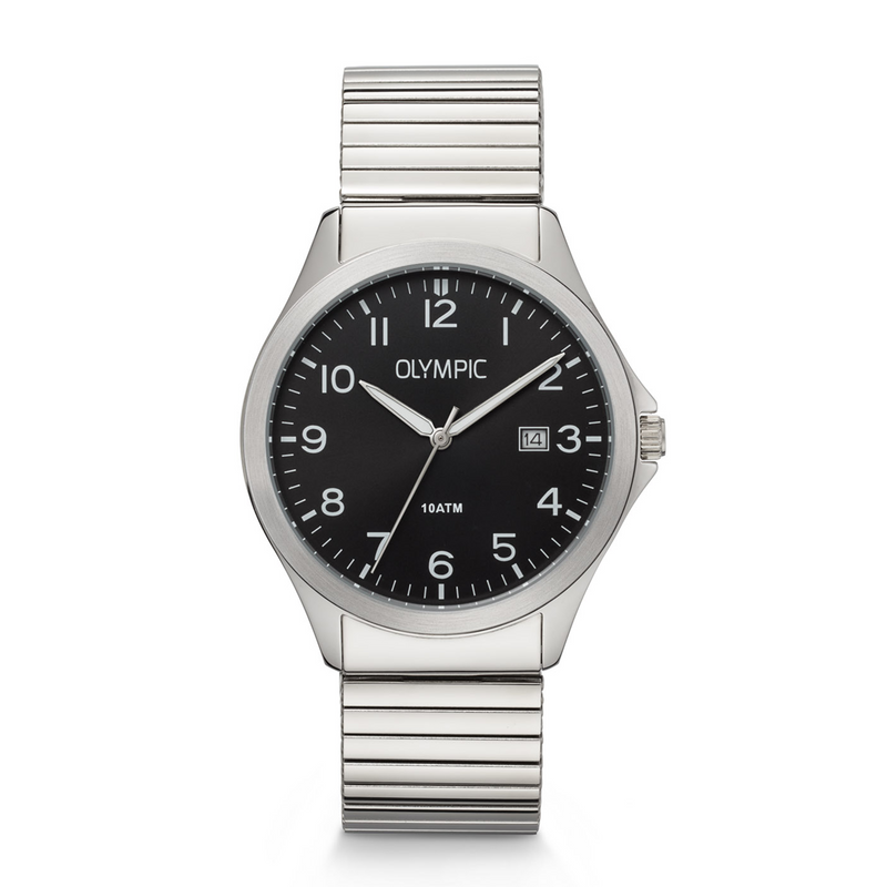 Olympic Robin Silver Men's Watch OL72HSS410-zoom-