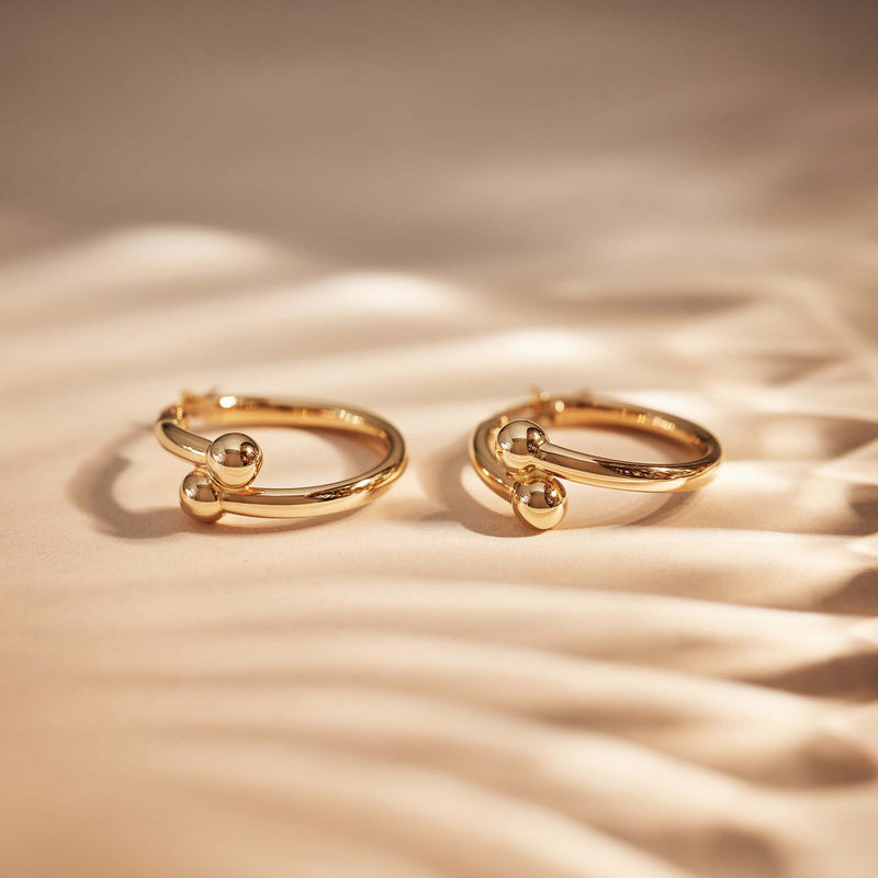 Isabel Bernard Monceau Femmes Créoles Or 14 carats IB360262-zoom-