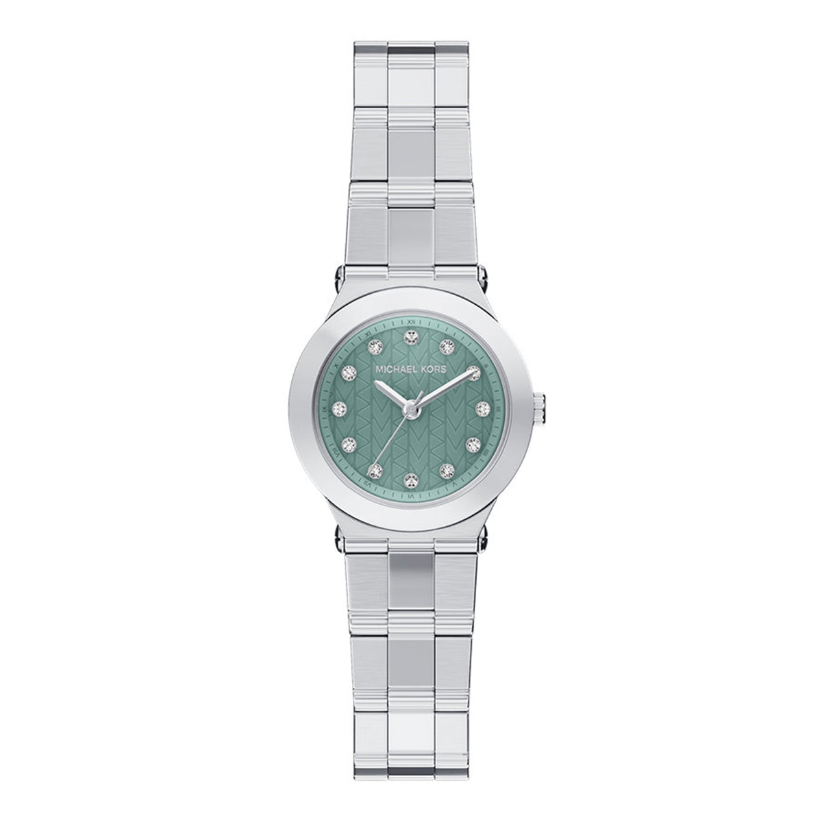 Michael Kors Billie Round Green Dial Watch MK7569