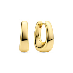 Sif Jakobs Gold Plated Borsa Pianura Piccolo Earrings SJ-E2620-YG