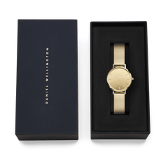 Daniel Wellington Petite&Quadro Mini Reflection Gold Women's Watch DW00100797